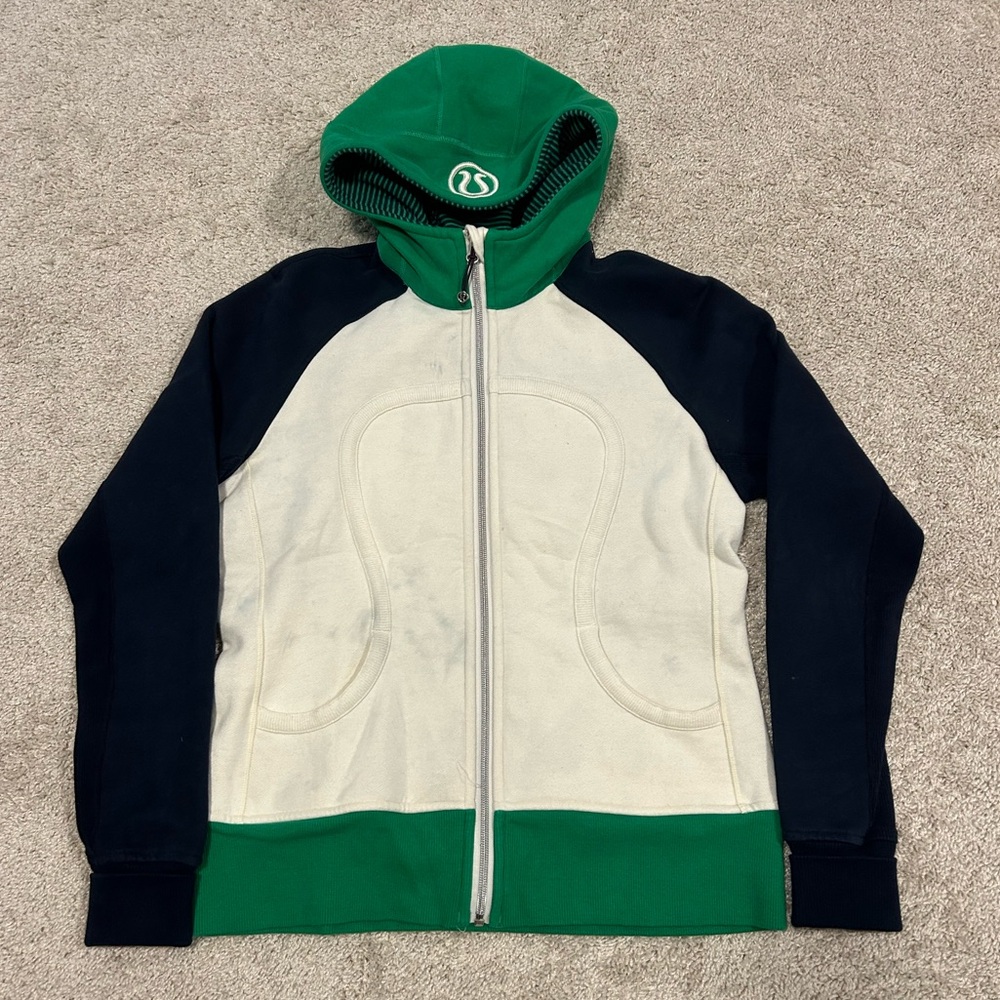 Lululemon Women’s Scuba Zip Up Hoodie with Thumb Loops - Size 10